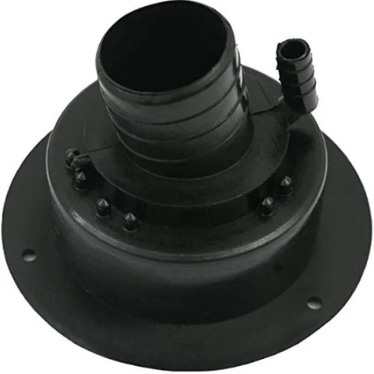 bocchettone acqua  diam.35mm. nero