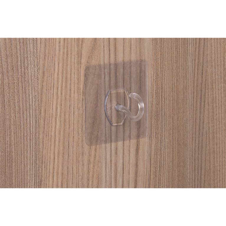 gancio magico 360° set 4 pz trasparente fino a 3,5 kg