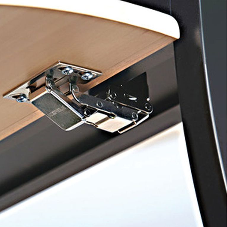 cerniera a ribalta 90° - ammortizzata