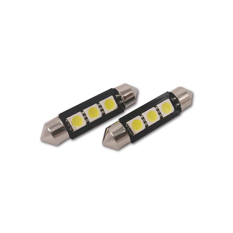 lampadina c5w • 6 led • 17 x 41 mm • blister