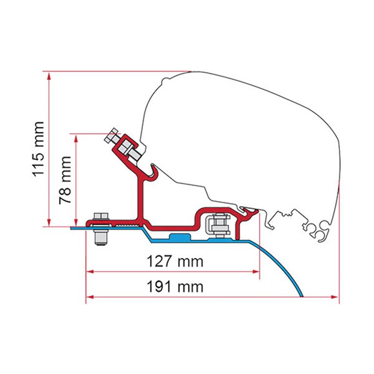 kit ducato/jumper/boxer h3 - fiamma