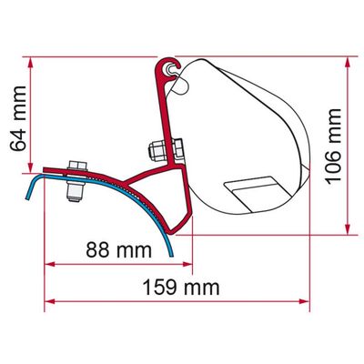KIT RENAULT TRAFIC OPER VIVARO NISS - Fiamma