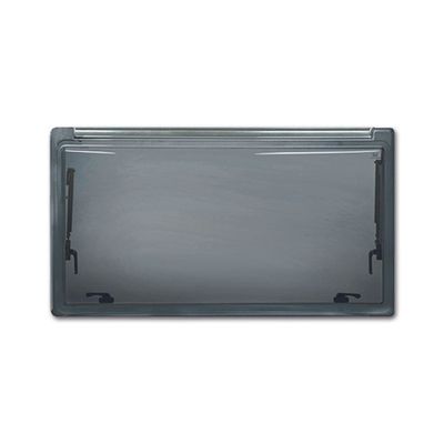 Finestra FAN curva • 820 x 660 • Grigio