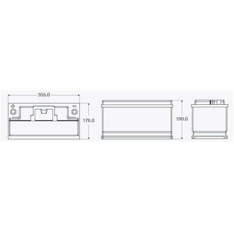 batteria li-ion exide • 96 a