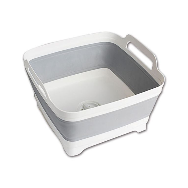 secchio portastoviglie collassabile con tappo