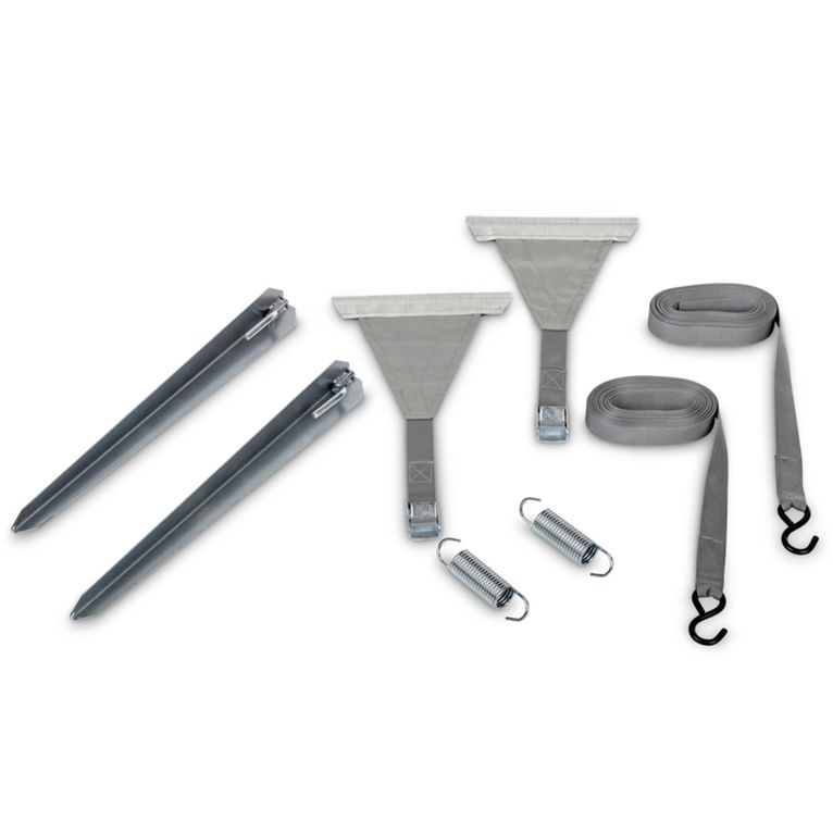 set cinghie antivento per tendalini fiamma e thule