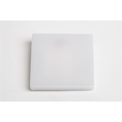 Plafoniera LED 12V quadrata bianca - Carbest