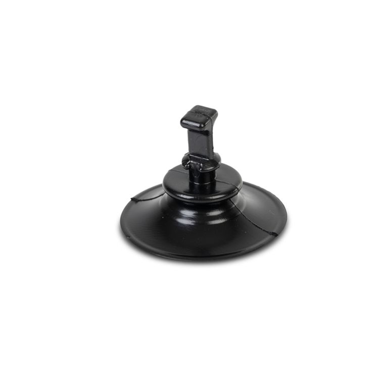 ventose ø50 mm nere, 10 pz, per occhielli 11 mm