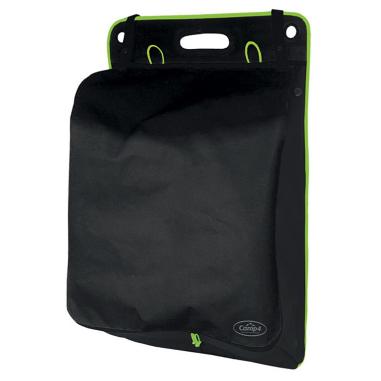 organizer 48x86 cm nero-lime per 12 paia di scarpe