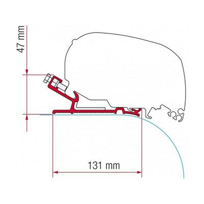 KIT AUTO CRUISE (3 STAFFE DA 15 CM.) - Fiamma