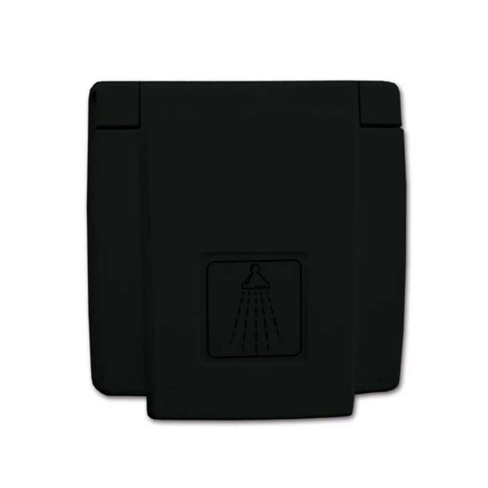 doccia-esterna-nera-attacco-rapido-star-150-cm