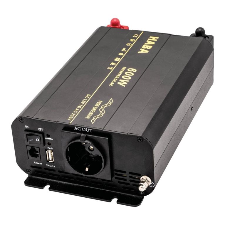 inverter onda sinusoidale pura 600w 10-16v dc/220v-240v