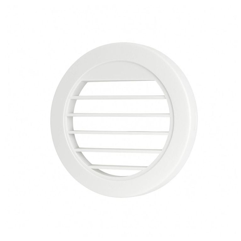 bocchetta piatta ø 75/90 mm ang. 30° bianca