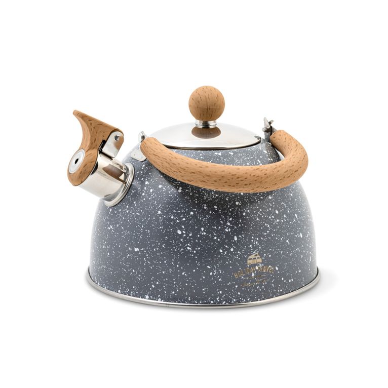 bollitore con fischio cassia 1,5 l effetto pietra