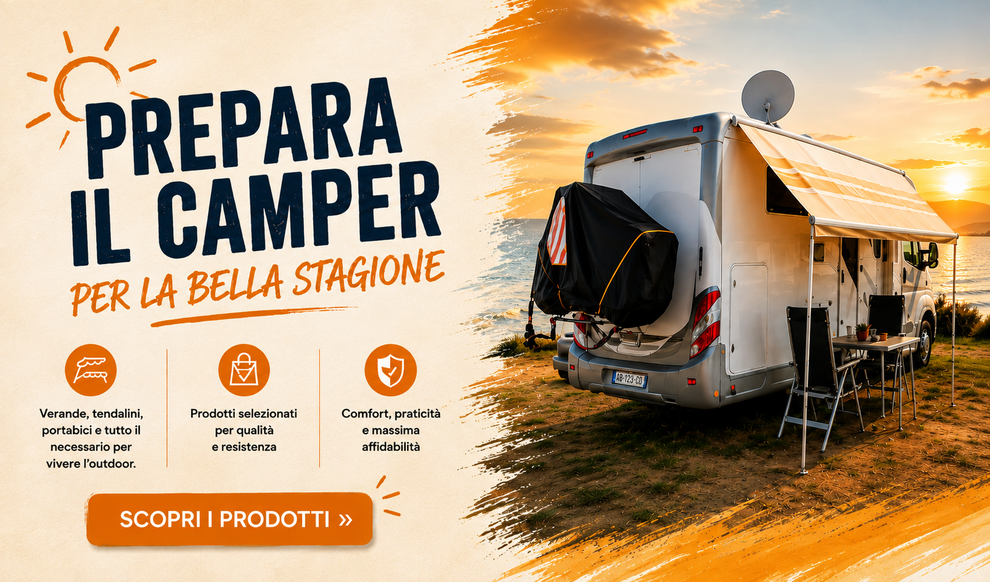 Prepara il camper per la bella stagione