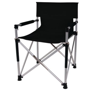 Sedia pieghevole Director's Chair Toscana Luxus nera