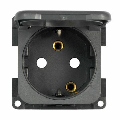 PRESA MP22D 230V SCHUKO STANDARD TEDESCA GRIGIA - CBE