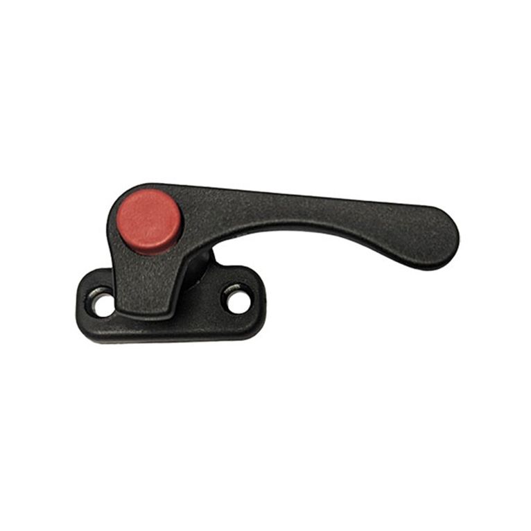 maniglia destra serie 6000 • nera con pomello
