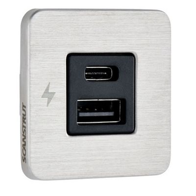 PRESA USB-C DOPPIA 12/24VDC A GIORN
