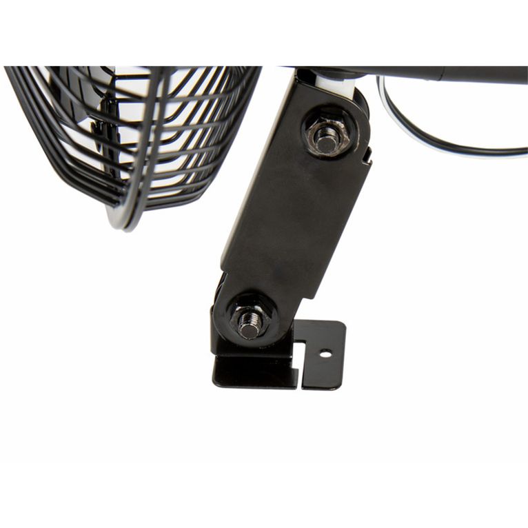ventilatore oscillante con clip 12 v 10 w - carbest