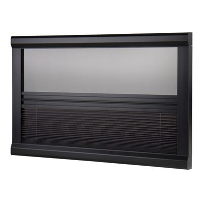 Oscurante e zanzariera UniFrame 500x300 nero - Carbest