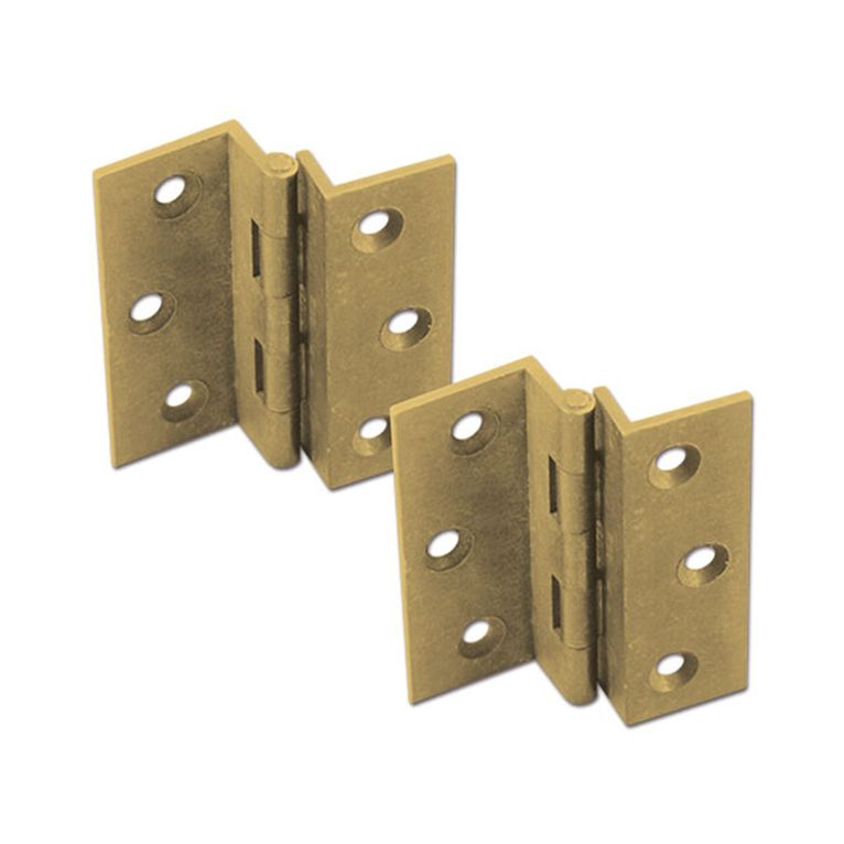 cerniera mezzo collo in ottone • blister