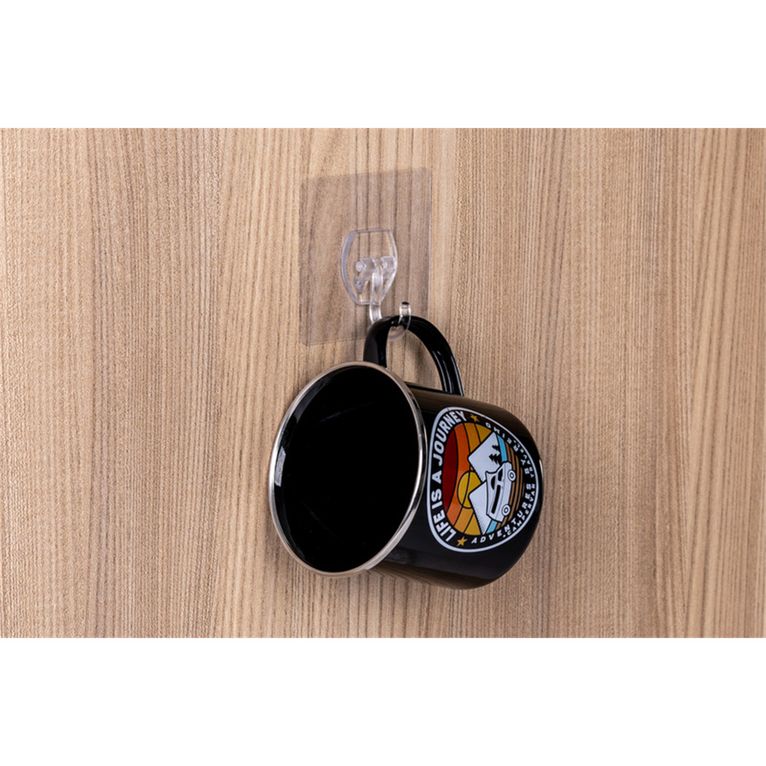 gancio magico vario set 4 pz trasparente fino a 3,5 kg