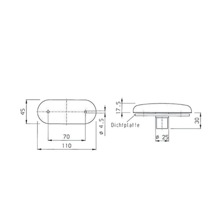 luce ingombro laterale a lampadina • smlr 2000 - jokon