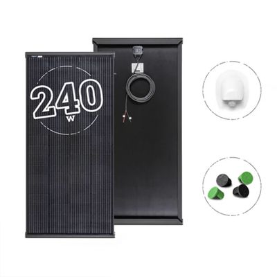 Pannello Solare 240W Black Boost PERC per Camper Van e Minivan