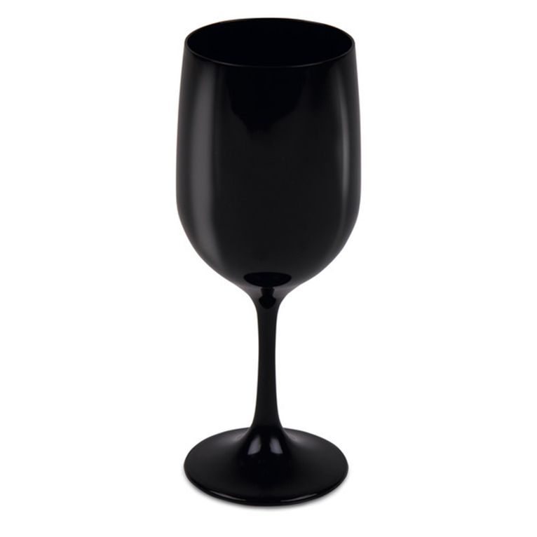 calice vino 370 ml, set 2 pz, san, nero - camp4