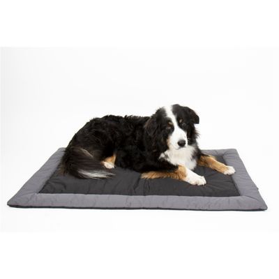 Coperta outdoor per cani ABBY 100x65 cm nero/grigio