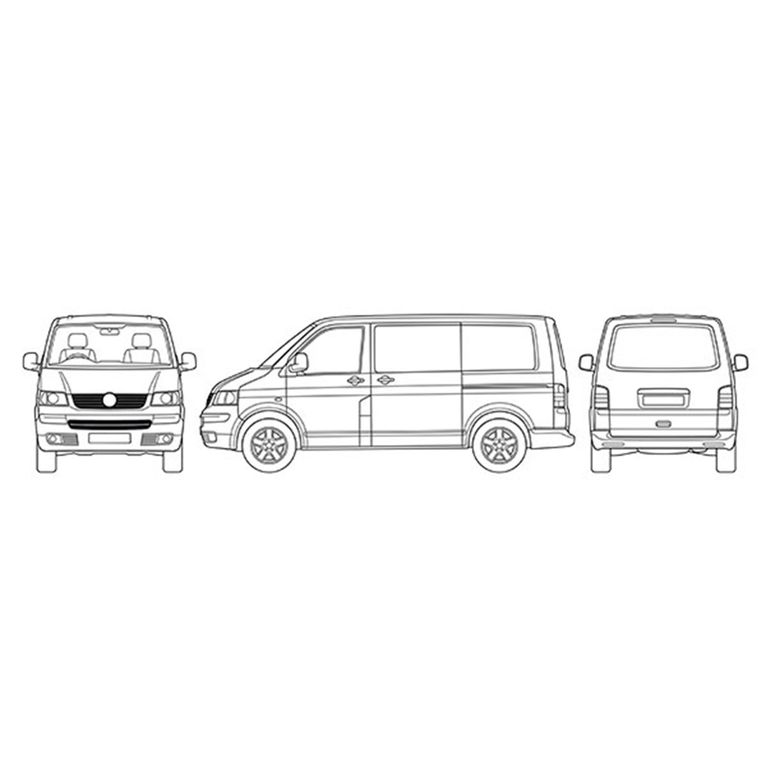 oscurante termico interno • vw t5