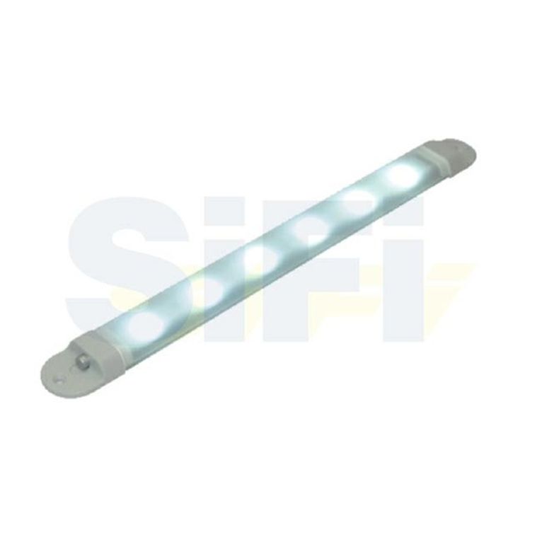 plaf. flat 2 12v led ll18 175lm 3000°k+int. grigia