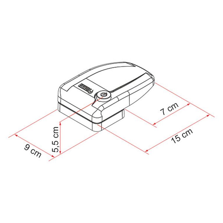 blocco di sicurezza safe door 3 white - fiamma