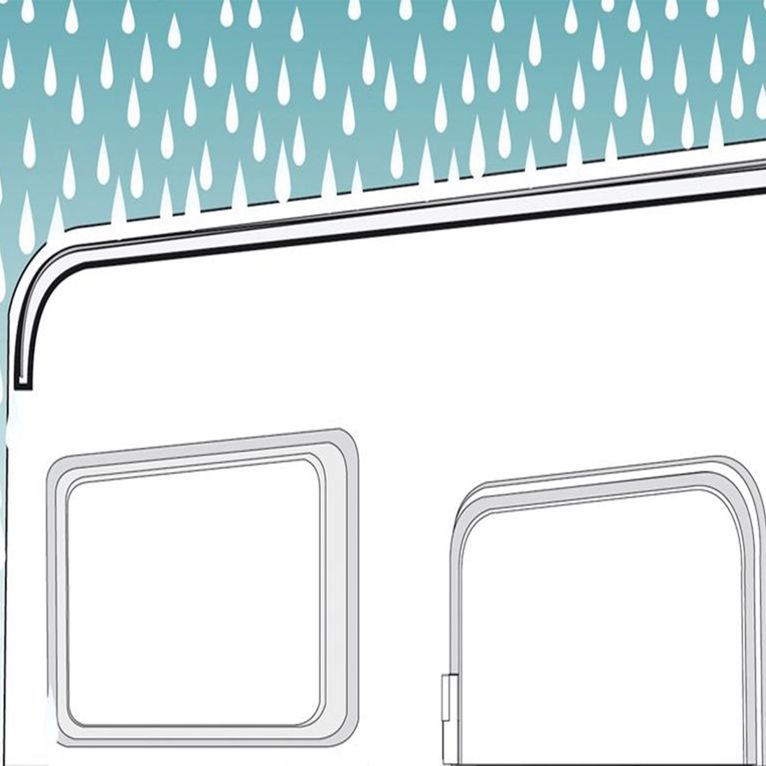 grondaia drip stop 300 grey - fiamma