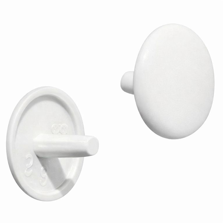 tappo coprivite bianco per viti ø 3,5 mm 100 pz