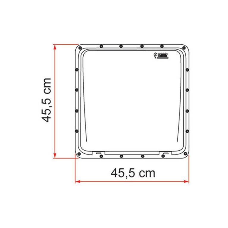 turbo vent premium crystal • trasparente - fiamma