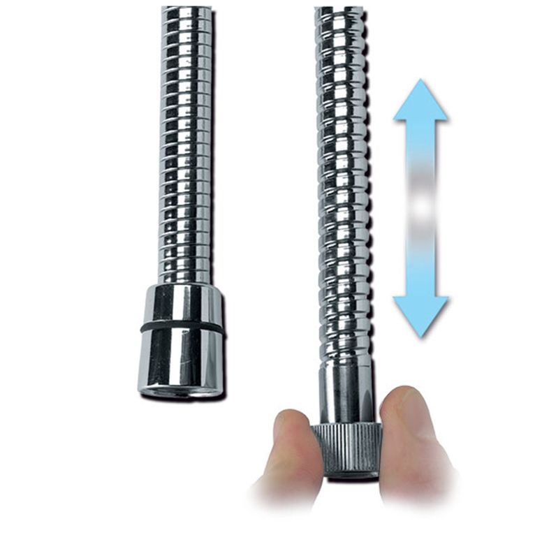tubo pvc flessibile bianco • 3/8"" f - 1/2"" c • 1,5 / 2