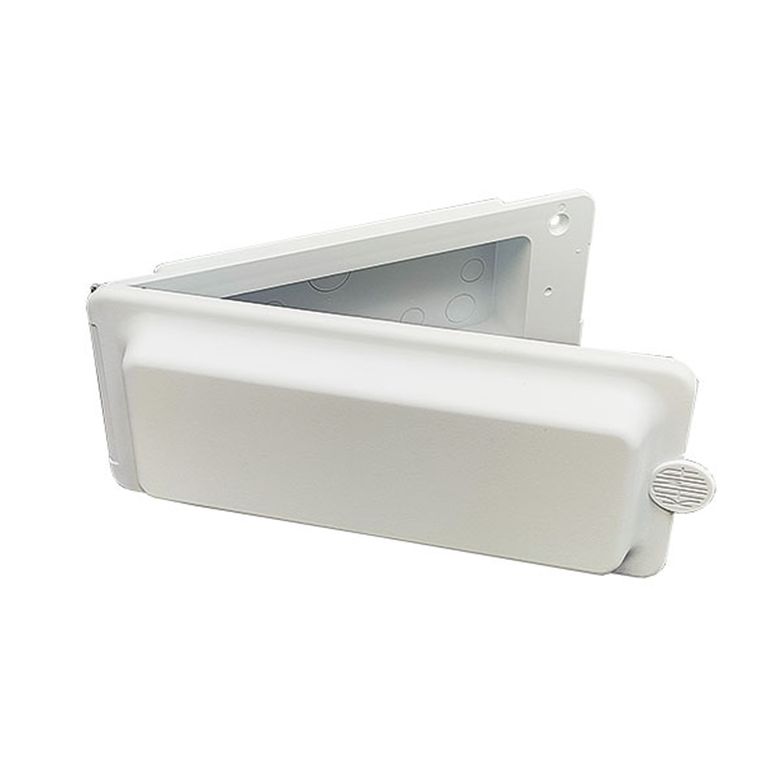 coperchio bianco presa esterna acqua / gas