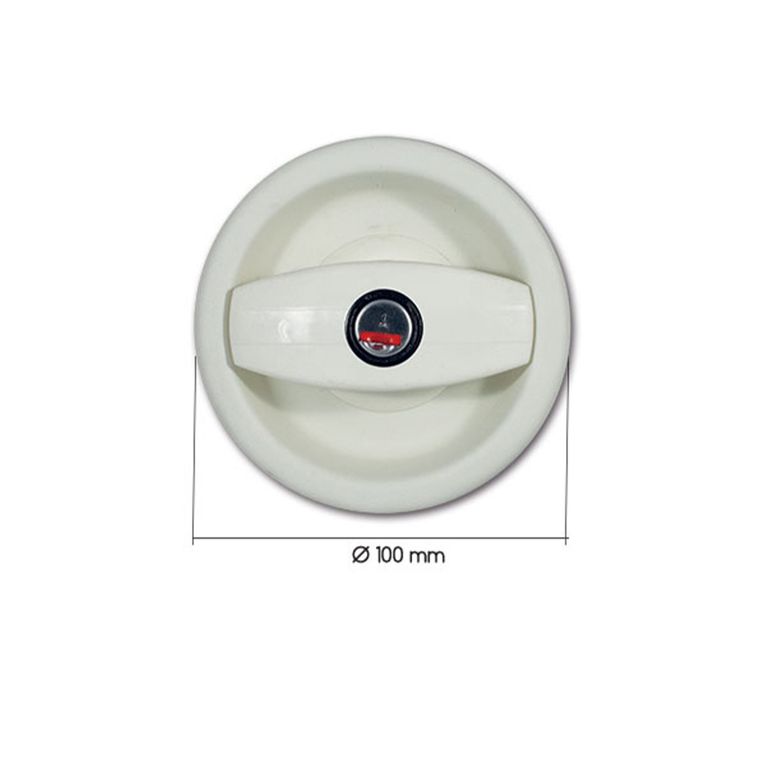 serratura europa completa - bianca - sinistra