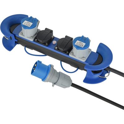 Presa esterna multipla IP44 Con cav EL62580