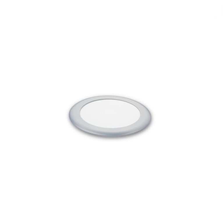 plafoniera tonda 168mm 4000k silver pan72sd-bx