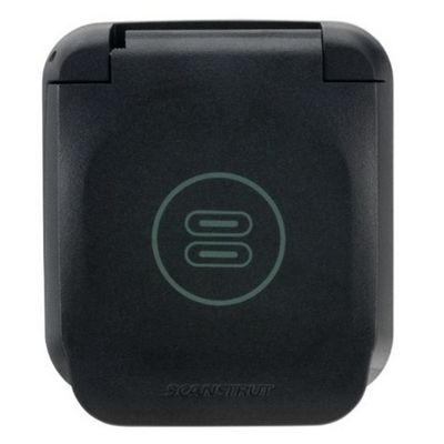 PRESA ESTERNA DOPPIA USB C 12/24V