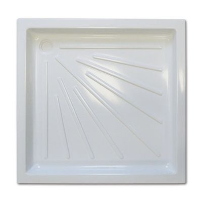 Piatto doccia in materiale plastico • 645 x 600 x 50 mm