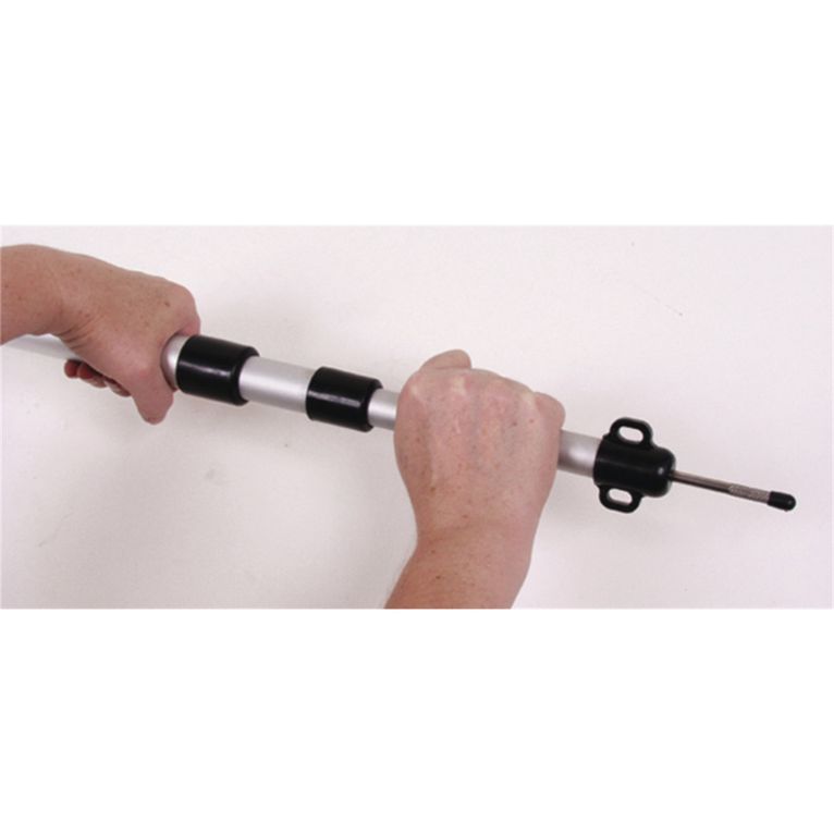 asta di sostegno tonda in alluminio 95-230 cm regolabile