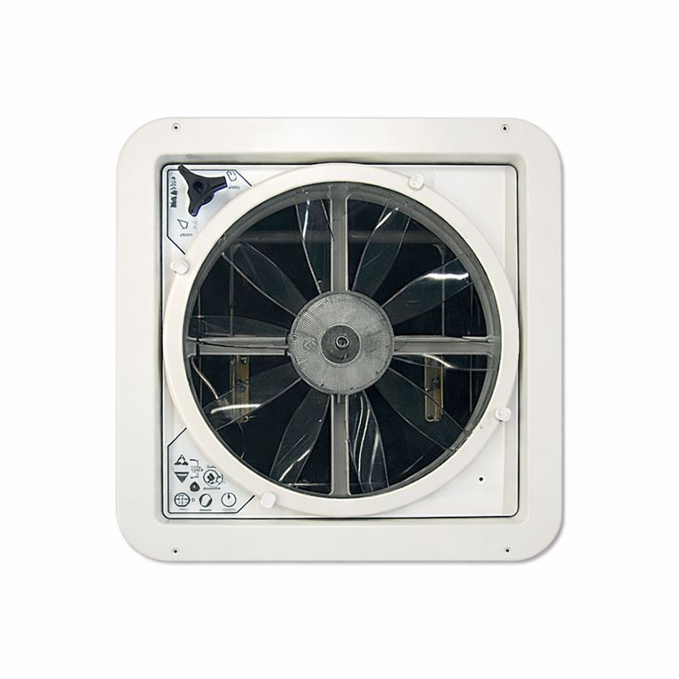 maxxfan deluxe - oblò motorizzato trasparente