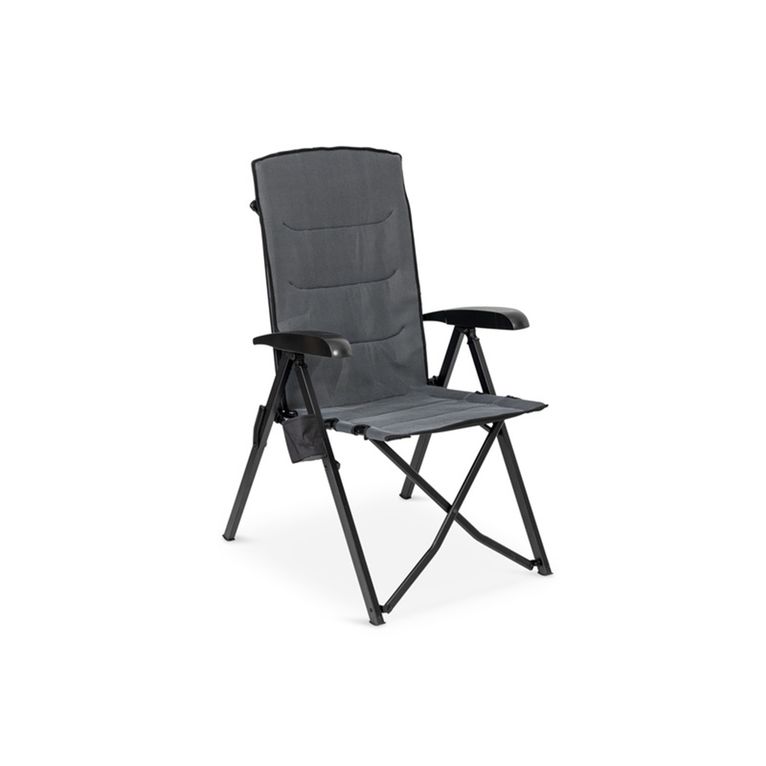 sedia pieghevole la palma mix nero/bianco, mesh - camp4