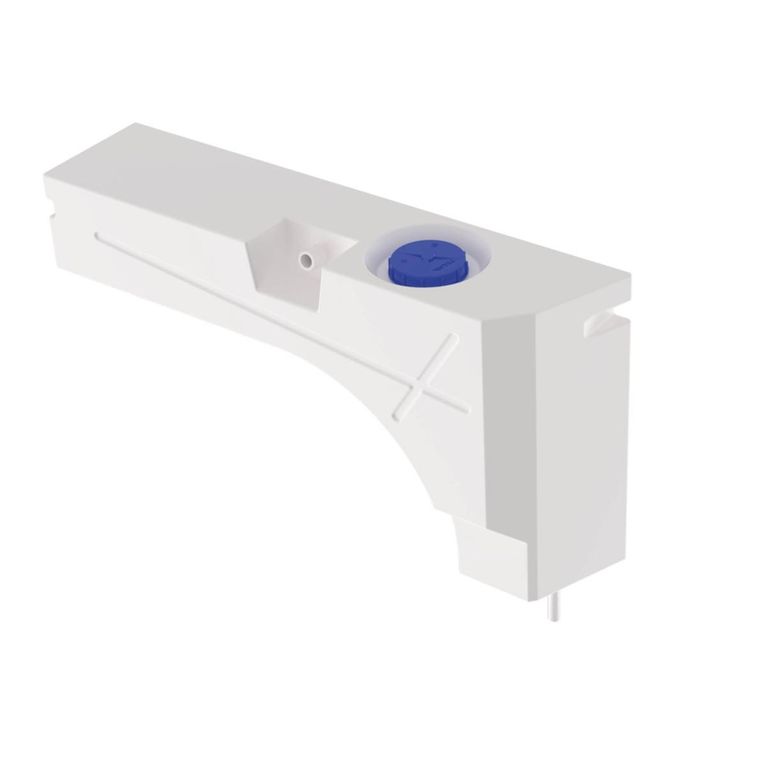 serbatoio 112l sx 125,3x29x77 cm bianco con bocchettone
