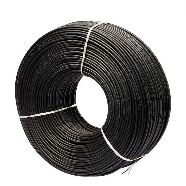 cavo nero ø 6mm per panelli solari
