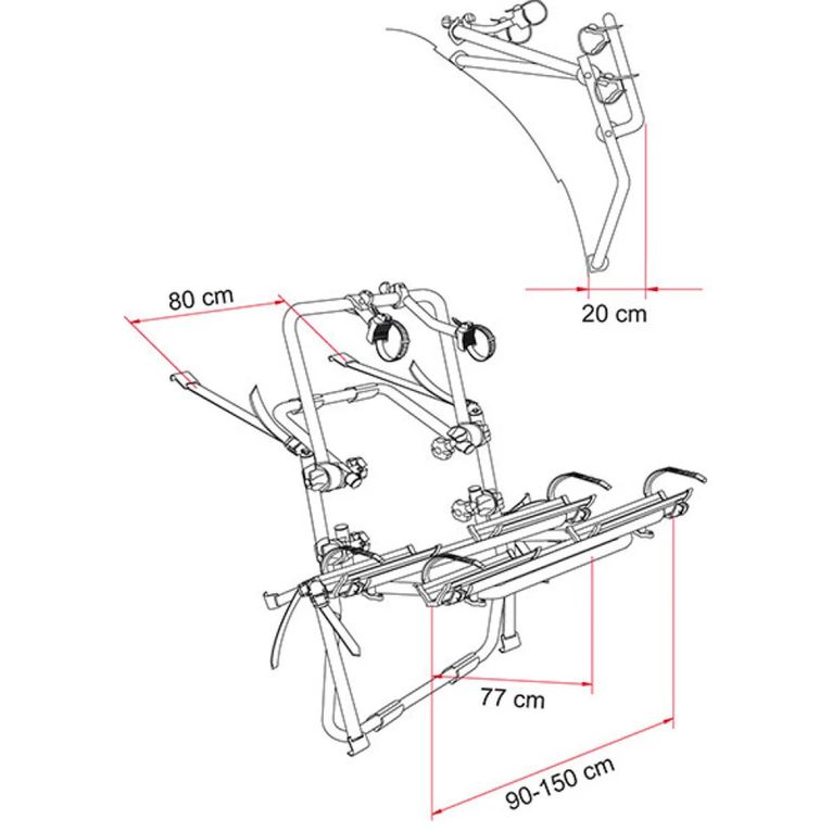 carry-bike backpack black